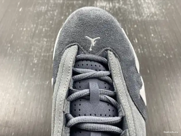 One Kick Grey Jordan Air 14 FJ3460-012 Flint 0530